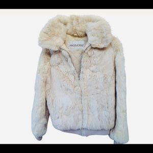 COPY - Vintage Genuine Rabbit fur jacket